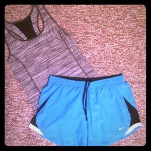 Nike Athletic Shorts & Tank Top